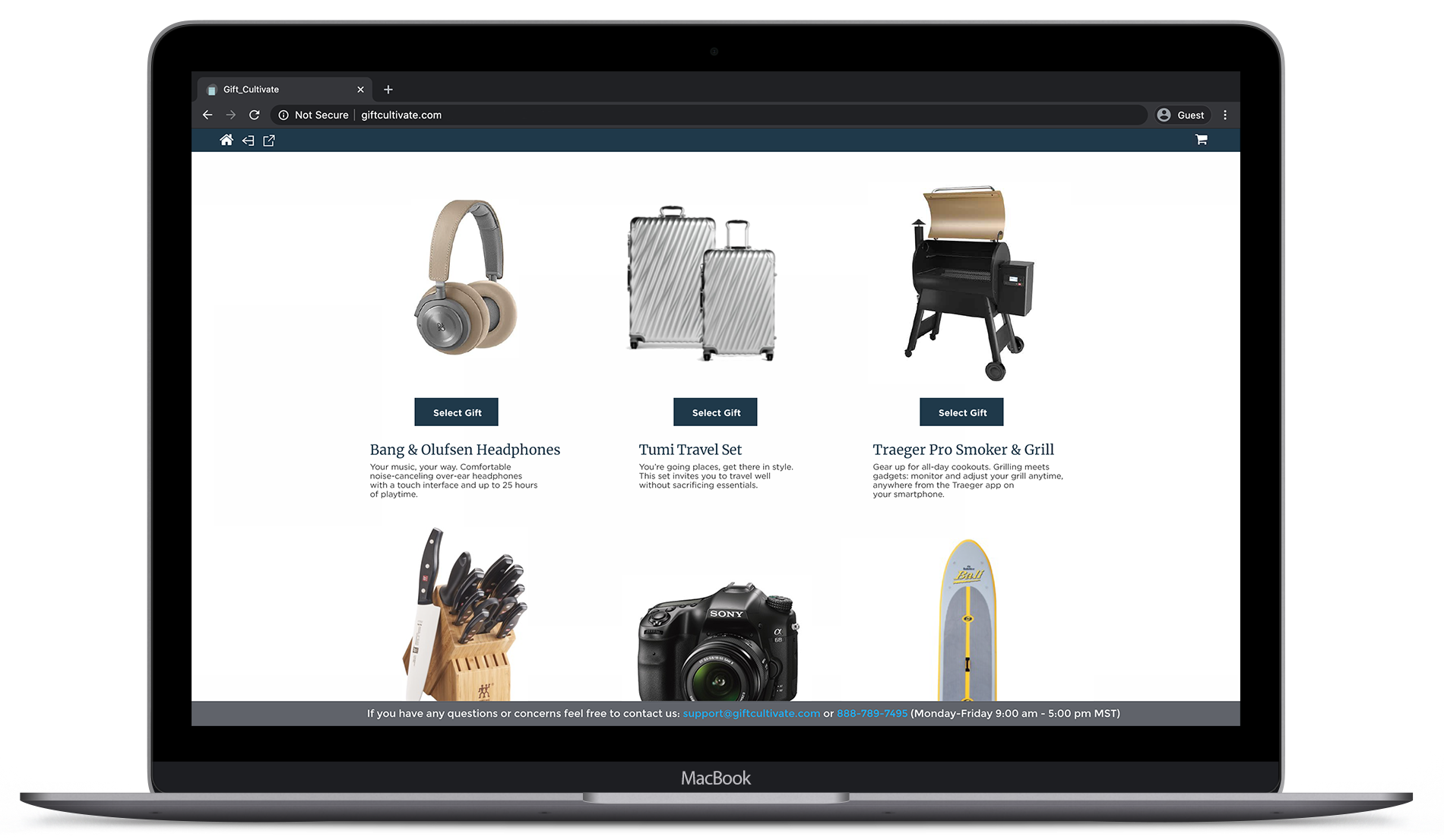 Website-Mockup
